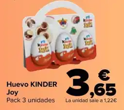 Carrefour KINDER Joy Huevo oferta