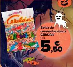 Carrefour CERDÁN Bolsa de caramelos duros oferta