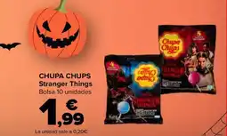 Carrefour CHUPA CHUPS Stranger Things oferta