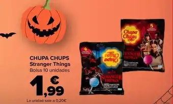 Carrefour CHUPA CHUPS Stranger Things oferta