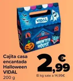 Carrefour VIDAL Cajita casa encantada Halloween oferta