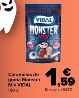 Carrefour VIDAL Caramelos de goma Monster Mix oferta