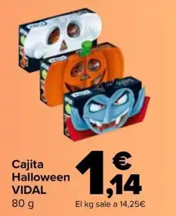 Carrefour VIDAL Cajita Halloween oferta