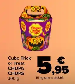 Carrefour CHUPA CHUPS Cubo Trick or Treat oferta