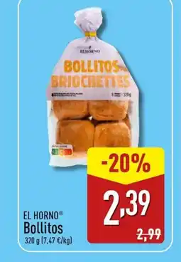 ALDI EL HORNO Bollitos oferta
