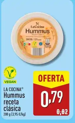 ALDI LA COCINA Hummus receta clásica oferta