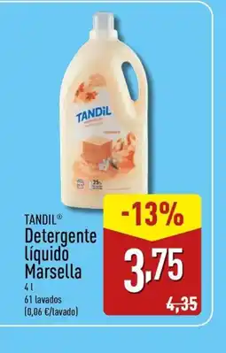 ALDI TANDIL Detergente líquido Marsella oferta