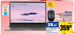 Carrefour Asus - portátil chromebook plus cx1505cta oferta