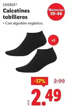 Ocine Livergy - calcetines tobilleros oferta