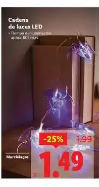 Ocine Cadena de luces led oferta