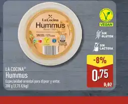 ALDI LA COCINA Hummus oferta