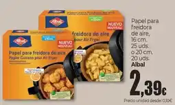 Unide Market Albal - papel para freidora de aire oferta