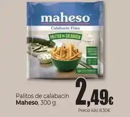 Unide Market Maheso - palitos de calabacín oferta