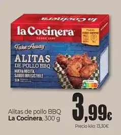 Unide Market La cocinera - alitas de pollo bbq oferta