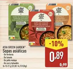 ALDI Asia green garden - sopas asiaticas oferta