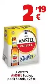TOP Cash & Carry Amstel - cerveza radler oferta
