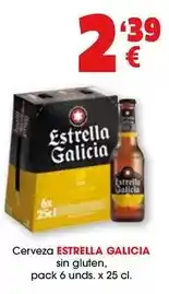 TOP Cash & Carry Estrella galicia - cerveza sin gluten oferta