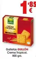 TOP Cash & Carry Gullón - galletas creme tropical oferta