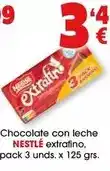 TOP Cash & Carry Nestlé - chocolate con leche extrafino oferta