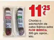TOP Cash & Carry Legado ibérico - chorizo o salchichon de cebo iberico extra oferta