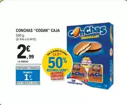 E.Leclerc Codan - conchas oferta