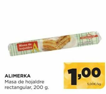 Alimerka Masa de hojaldre alimerka oferta