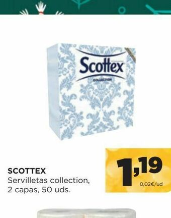Alimerka Servilletas de papel scottex oferta