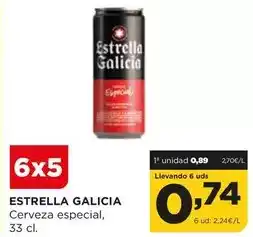 Alimerka Estrella galicia - cerveza especial oferta