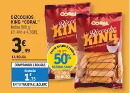 E.Leclerc Coral - bizcochos oferta