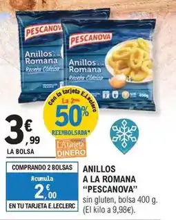 E.Leclerc Pescanova - anillos a la romana oferta