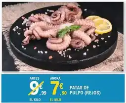 E.Leclerc Patas pulpo oferta