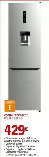 E.Leclerc Cecotec - combi oferta