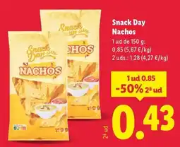 Lidl SNACK DAY Nachos oferta