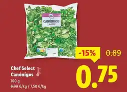 Lidl Chef Select Canónigos oferta