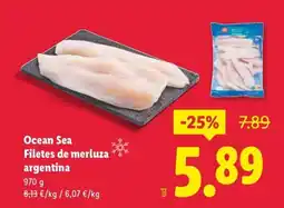 Lidl Ocean Sea Filetes de merluza argentina oferta