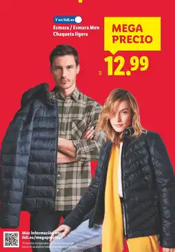 Lidl Esmara / Esmara Men Chaqueta ligera oferta