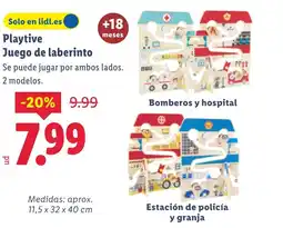 Lidl PLAYTIVE Juego de laberinto oferta