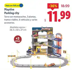 Lidl PLAYTIVE Parking city oferta