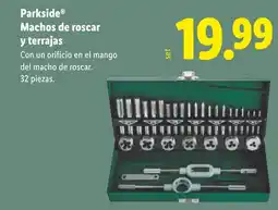 Lidl PARKSIDE Machos de roscar y terrajas oferta