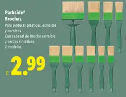 Lidl PARKSIDE Brochas oferta
