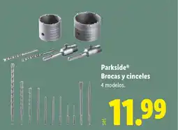 Lidl PARKSIDE Brocas y cinceles oferta