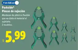 Lidl PARKSIDE Pinzas de sujeción oferta