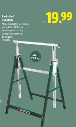 Lidl PARKSIDE Caballete oferta