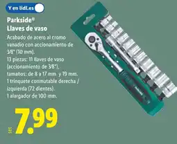 Lidl PARKSIDE Llaves de vaso oferta