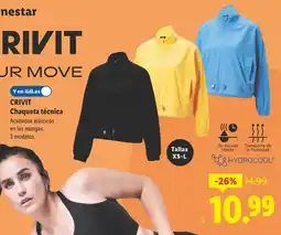 Lidl CRIVIT Chaqueta técnica oferta