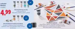 Lidl CRELANDO Pinturas oferta