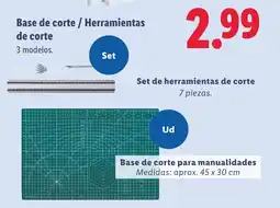 Lidl Base de corte / Herramientas de corte oferta