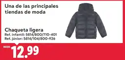 Lidl Chaqueta ligera oferta