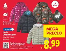 Lidl LUPILU Chaqueta ligera oferta