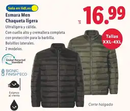 Lidl ESMARA MEN Chaqueta ligera oferta
